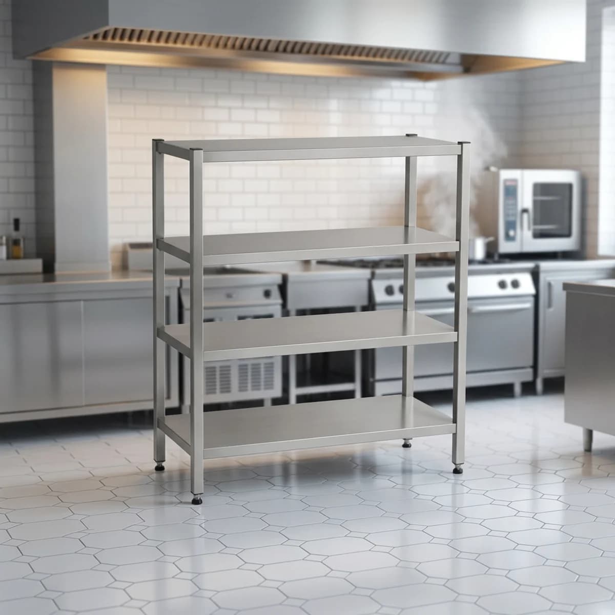 Storage Rack — Solid Shelf